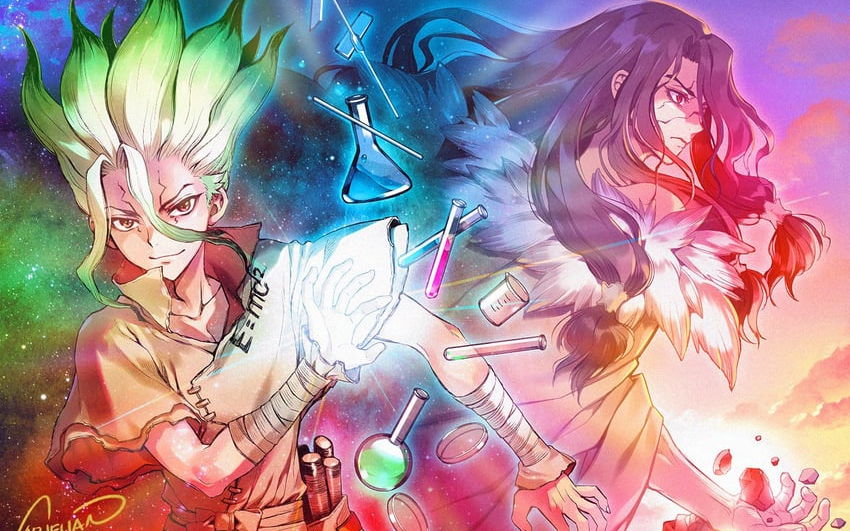 动画《Dr.STONE 石纪元》最终季《Dr.STONE SCIENCE FUTURE》公开先导 PV插图1爱奇漫