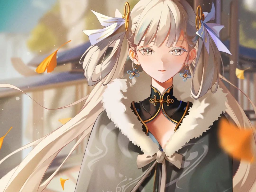 《鸣潮》角色「‌今汐」4K 壁纸分享，从此，我爱上了脸红的今汐插图1爱奇漫