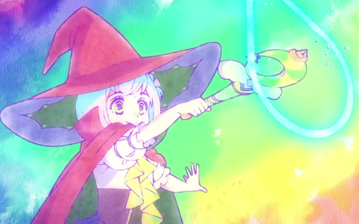 动画《没能成为魔法师的女孩子的故事》公开无表记片头影像！