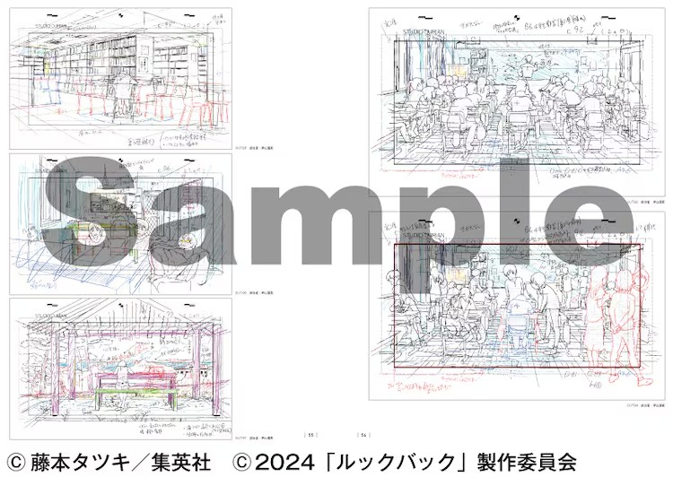 藤本树的动画《蓦然回首》原画集将发售，超900页内容。插图9爱奇漫