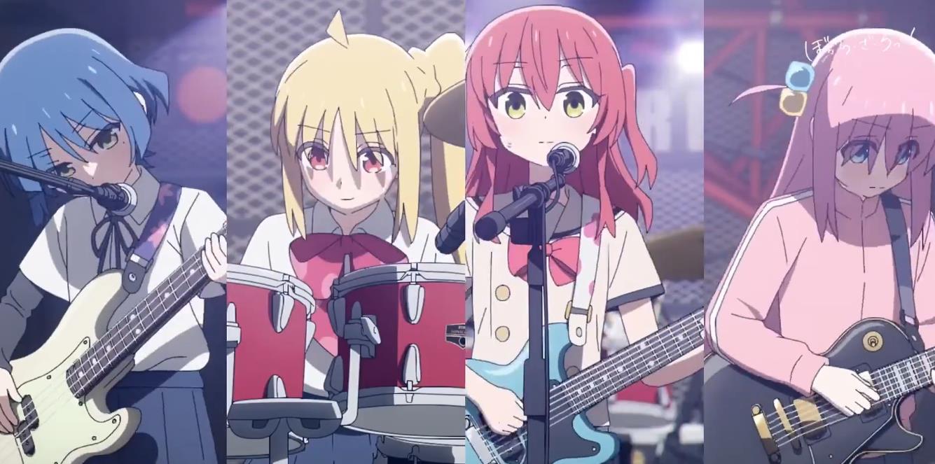 孤独摇滚-「吉他与孤独与蓝色星球」第五集live部分插曲—結束バンド插图12爱奇漫