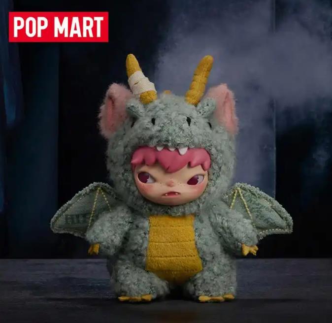POP MART泡泡玛特小野Hirono雾中人系列公仔挂件
