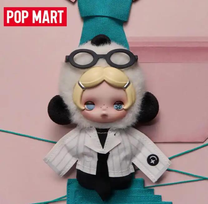 POP MART泡泡玛特θSKULLPANDA盲盒毛绒挂件