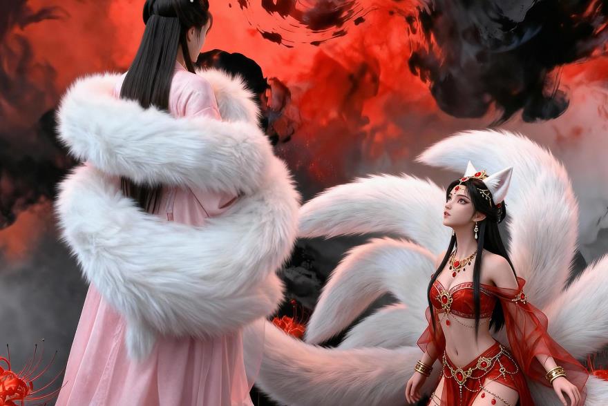 《双魂妲己》女性向AI漫剧出圈：新国风3D改编封神IP，双魂设定撕掉“红颜祸水”标签
