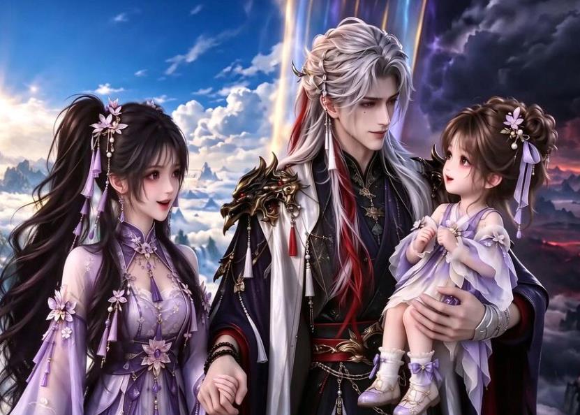 《和离后我带女儿横扫魔域》AI漫剧介绍：玄幻修仙父女温情爽剧